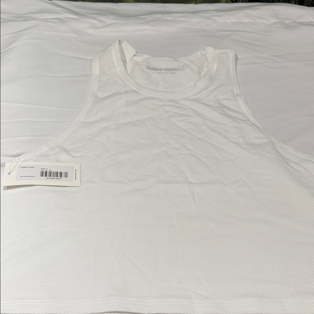 Outdoor Voice W/ Fast Track Tank Top Small White